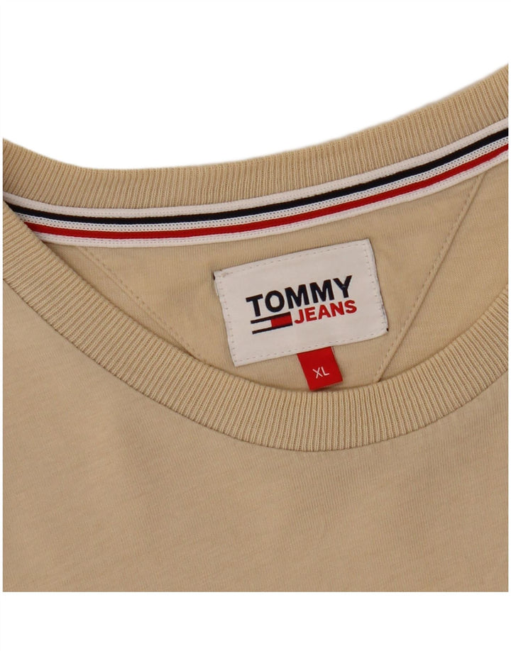 TOMMY HILFIGER T-Shirt Homme Top XL Beige