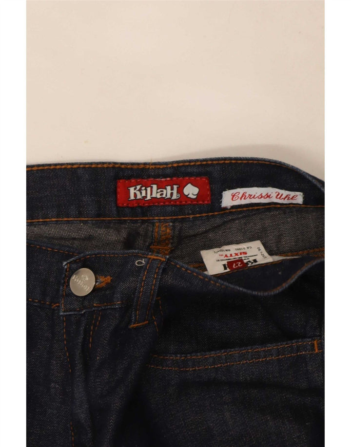 Killah Jean large femme W27 L29 bleu marine coton
