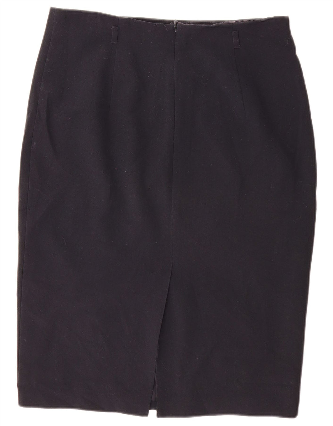 Marks & Spencer Jupe crayon pour femme UK 14 Large W32 Bleu marine Polyester
