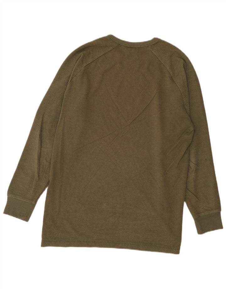 G-Star Homme Top Manches Longues Large Kaki Coton