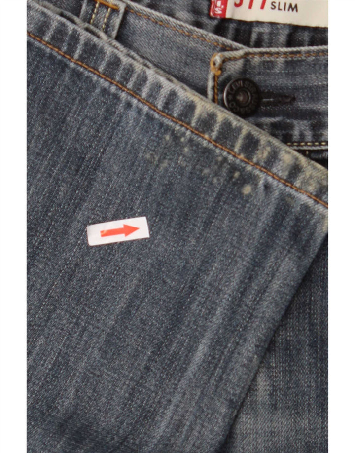Levi's Mens 511 Slim Jeans W33 L34 Bleu