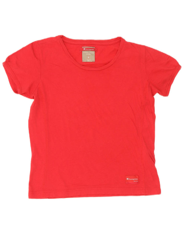 Champion T-shirt Easy Fit pour femme en coton rouge moyen UK 12