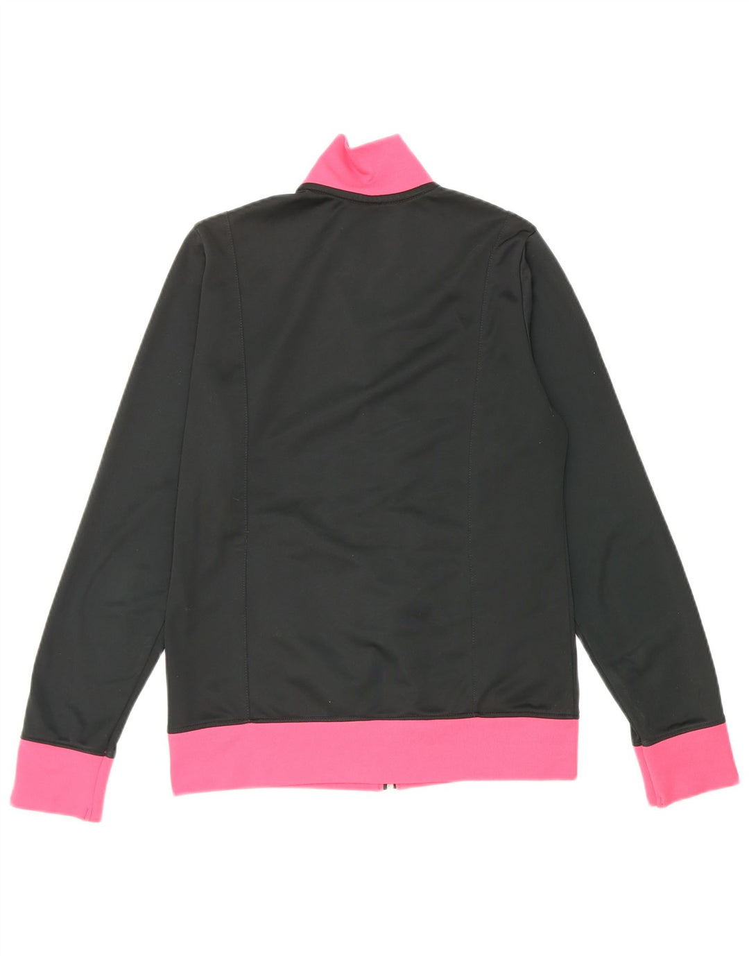 Lotto Veste de survêtement pour femme UK 12 Medium Noir Colourblock Polyester