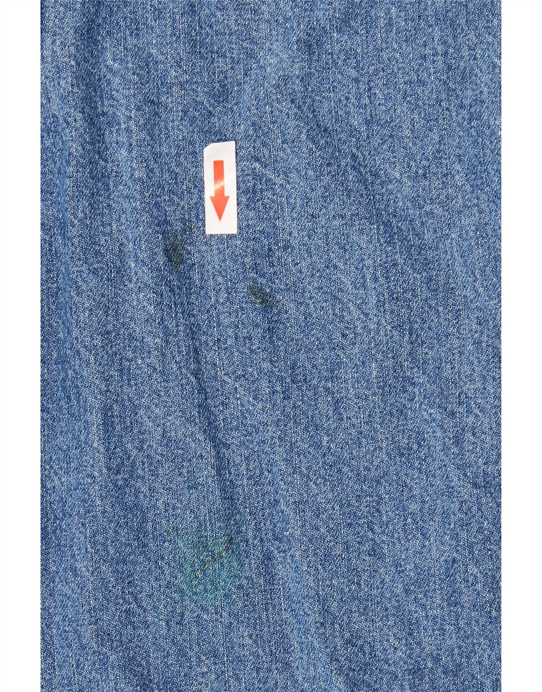 vintage Femme Dungarees Jeans Taille 10/12 Moyen W28 L25 Coton Bleu