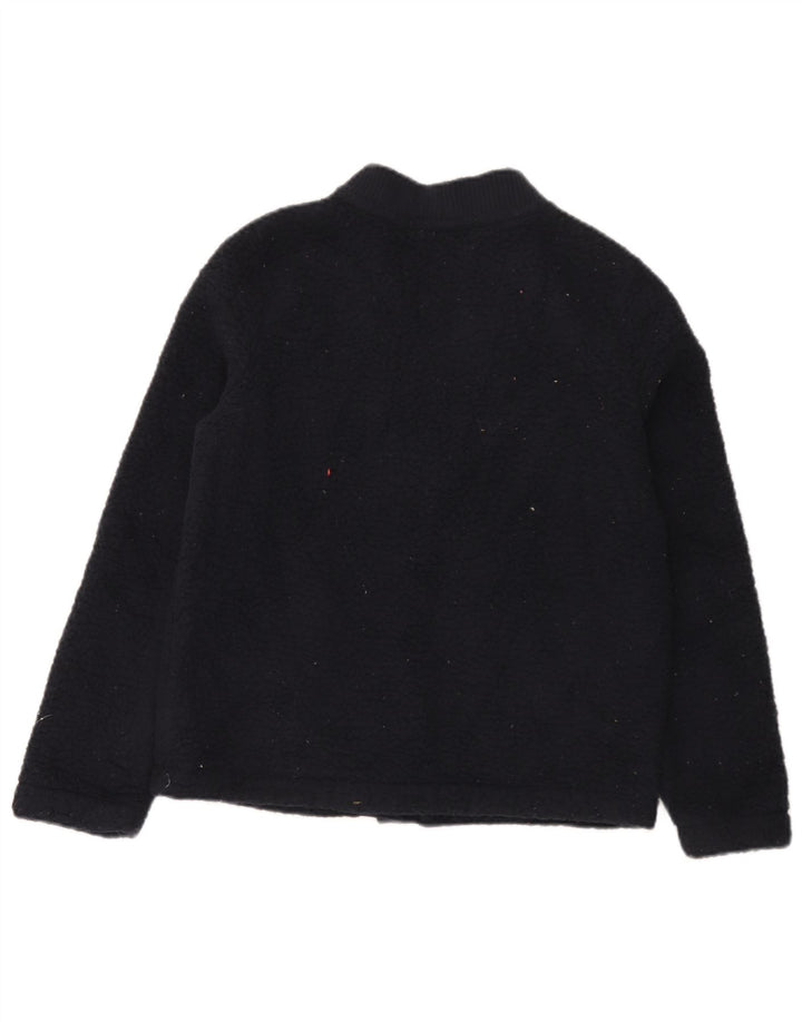 Tommy Hilfiger Veste polaire pour femme UK 10 Small Bleu marine Polyester