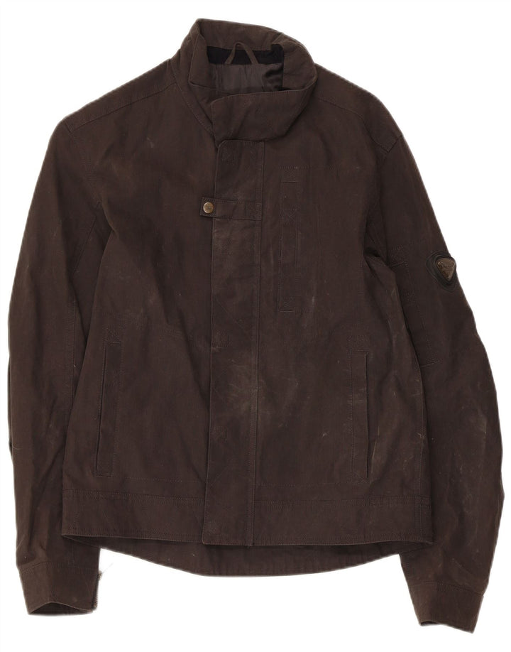 Triumph Veste Bomber Homme UK 34 XS Marron Coton
