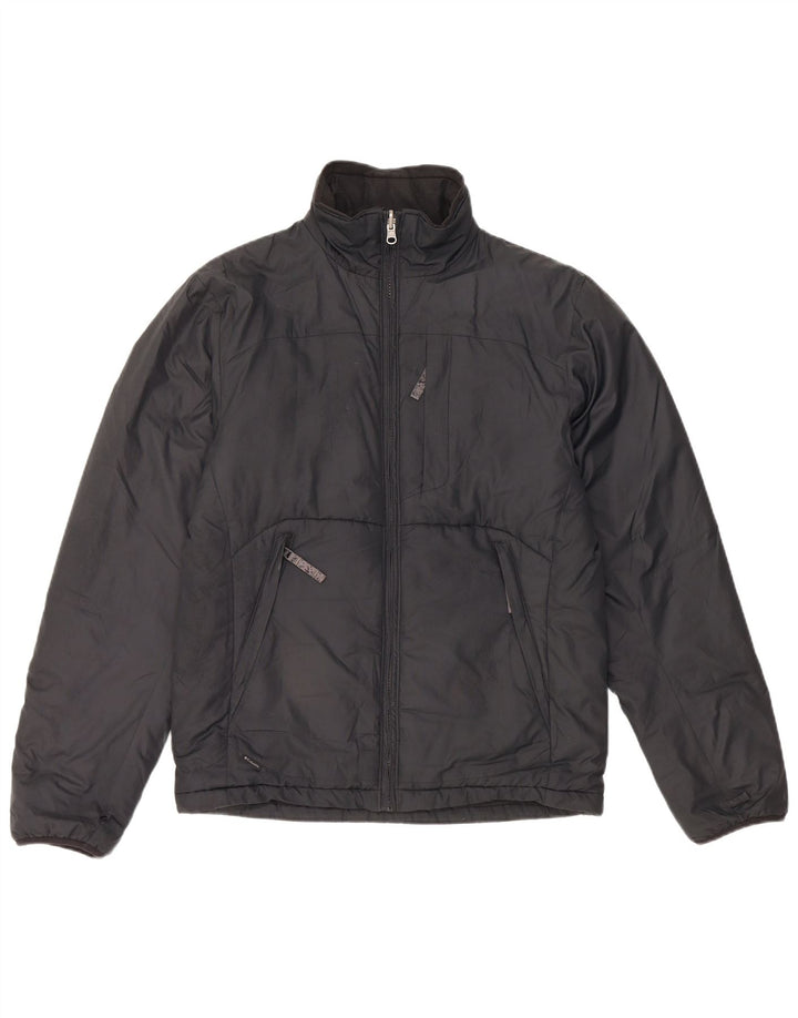 Columbia Veste matelassée Interchange pour hommes UK 36 Small Noir Polyester