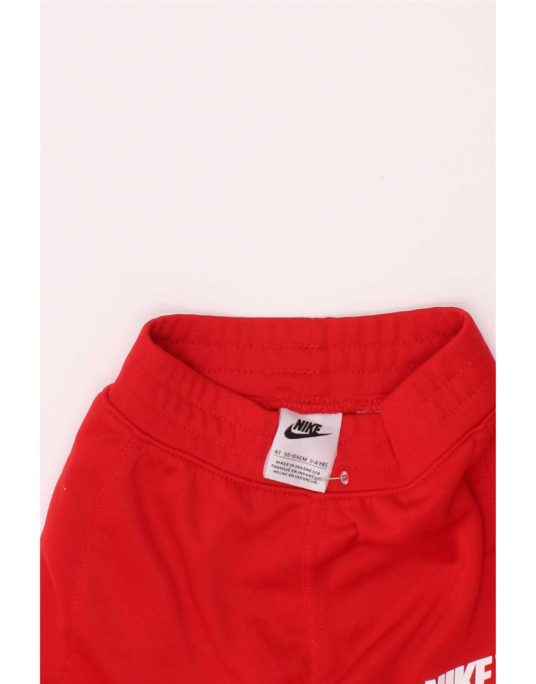 Nike Pantalon de survêtement graphique pour garçon 3-4 ans Rouge Colourblock