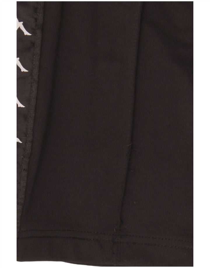 Kappa Pantalon de Survêtement Graphique Homme Noir Moyen Polyester