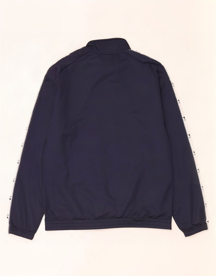 Diadora Veste de Survêtement Graphique Homme Bleu Marine Moyen Colourblock