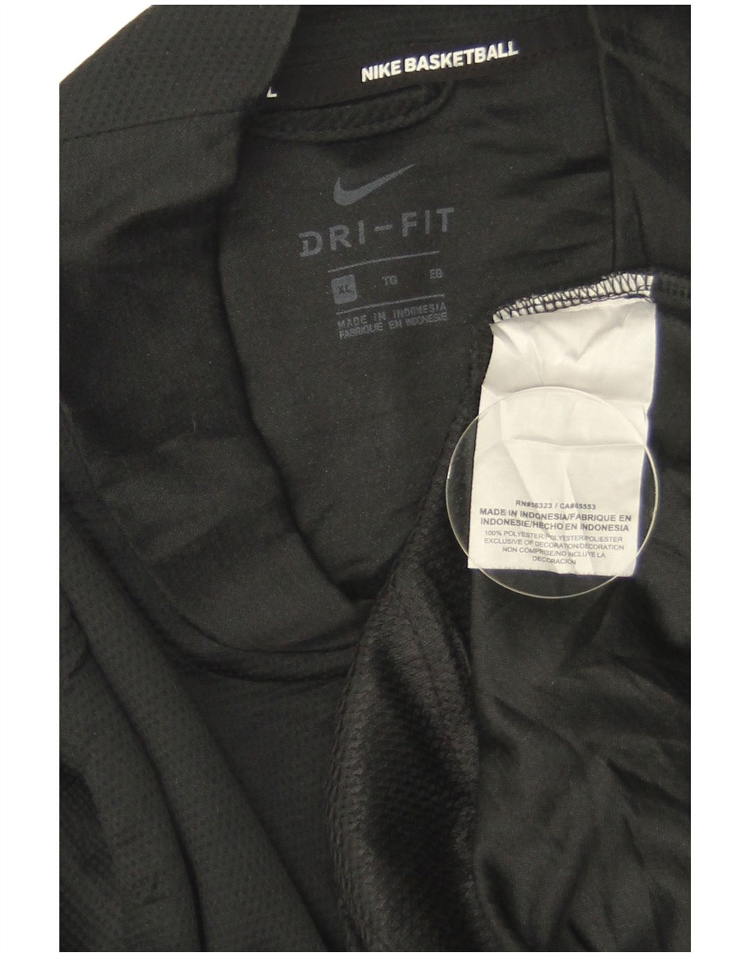 Nike Hommes Dri Fit Survêtement Top Veste XL Noir Polyester