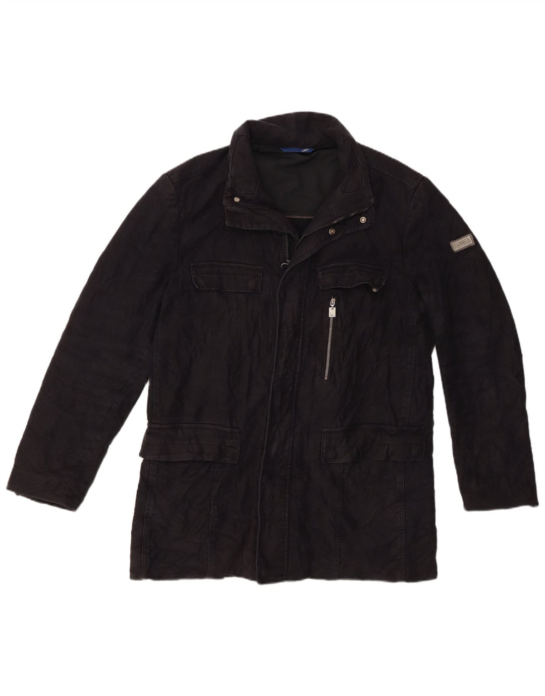 Trussardi Veste Utility IT 52 XL Noir Homme