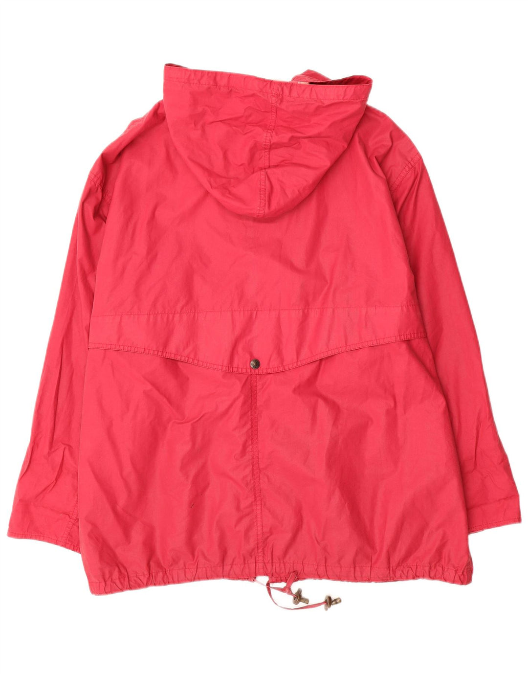 NEW PENNY Veste coupe-vent à capuche surdimensionnée pour femme UK 16 Large Rouge
