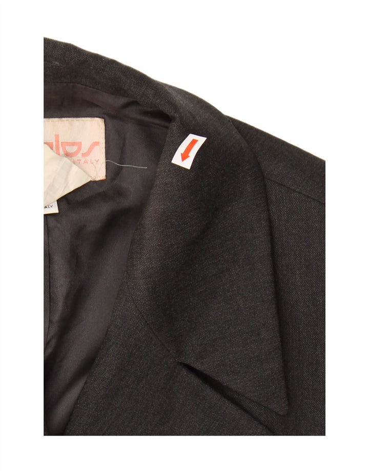 Byblos Veste Blazer Croisée Femme IT 42 Laine Gris Moyen