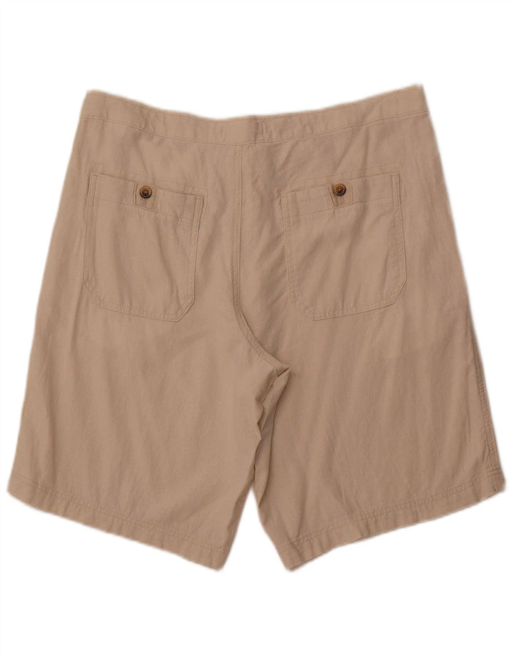 MARKS & SPENCER Short Chino Homme W38 XL Beige Lin