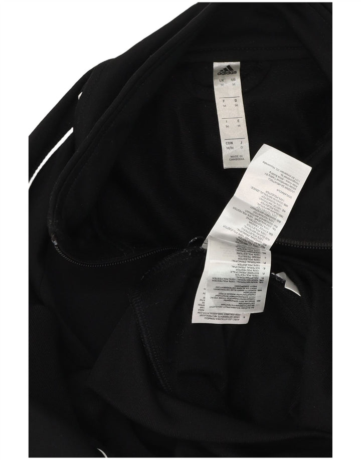 Adidas Veste de survêtement graphique pour homme Noir moyen Polyester
