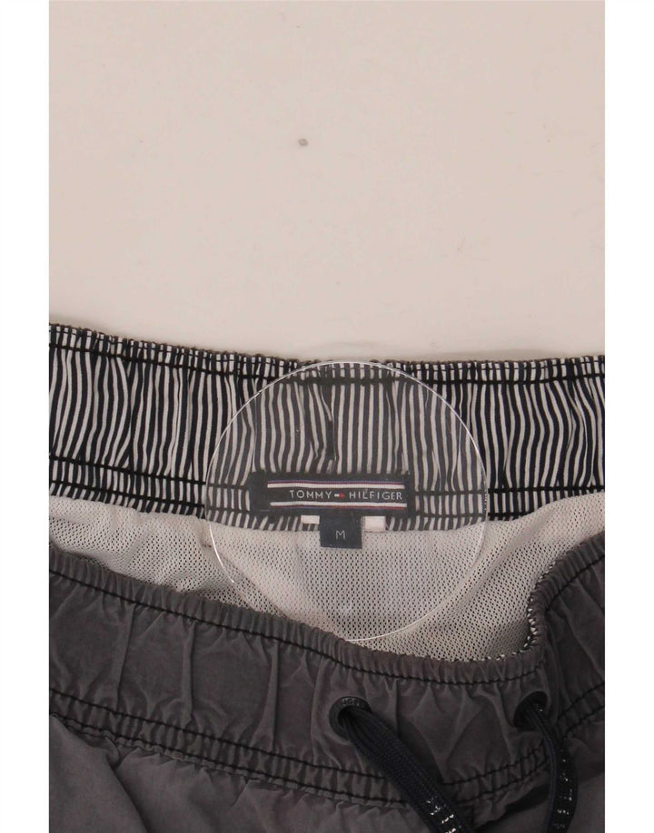 Tommy Hilfiger Short de Sport Homme Gris Moyen