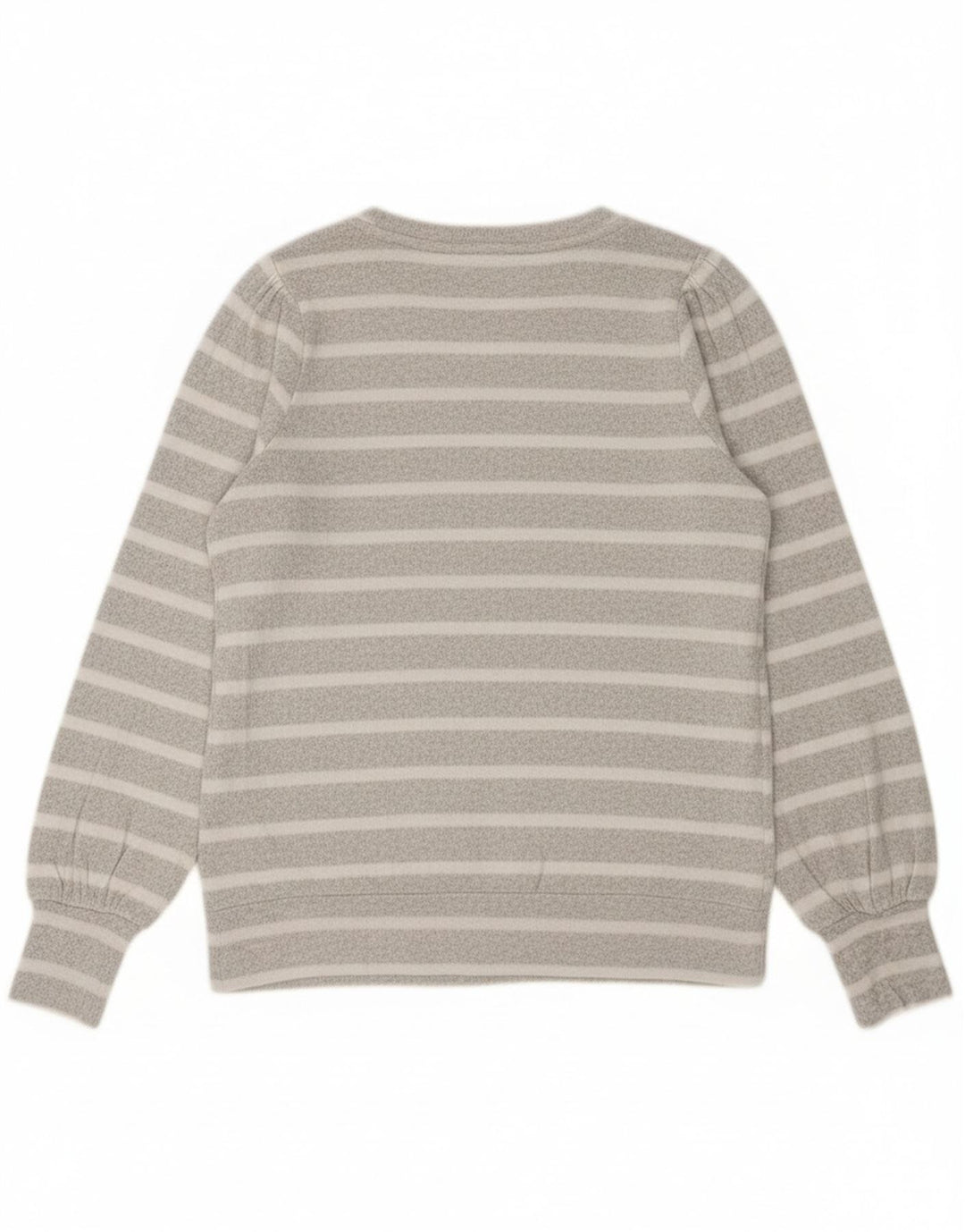 Levi's Sweatshirt Fille 13-14 ans Gris Rayé Viscose