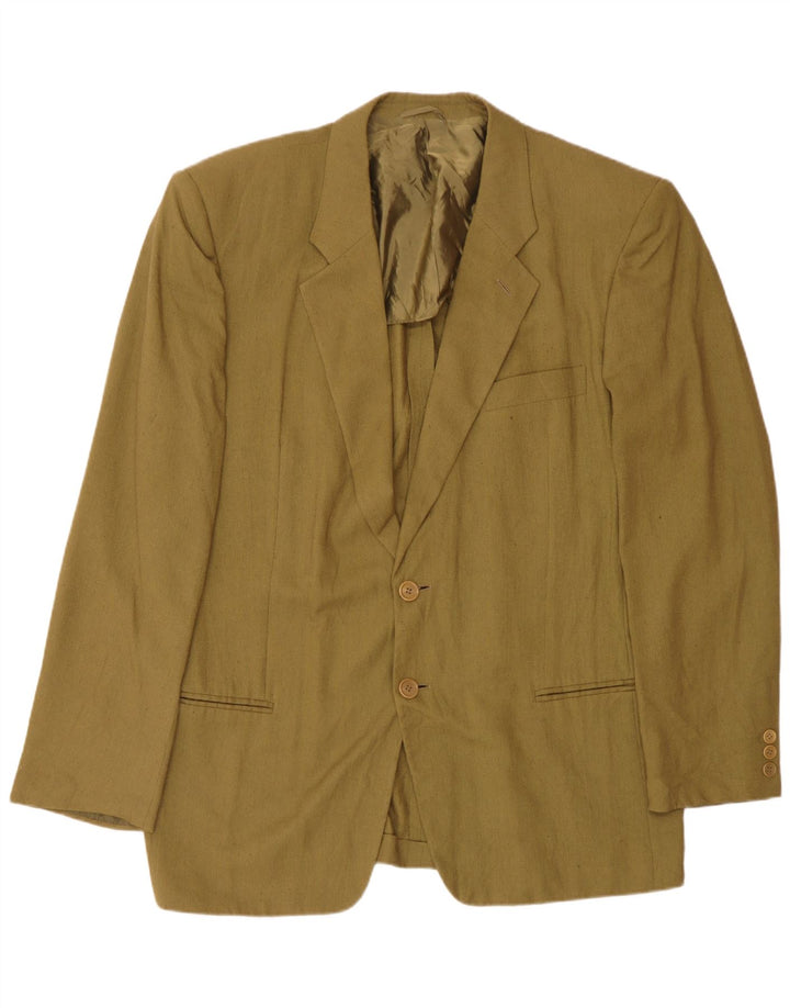 Giorgio Armani Veste Blazer 2 Boutons Homme IT 52 Grand Lin Vert