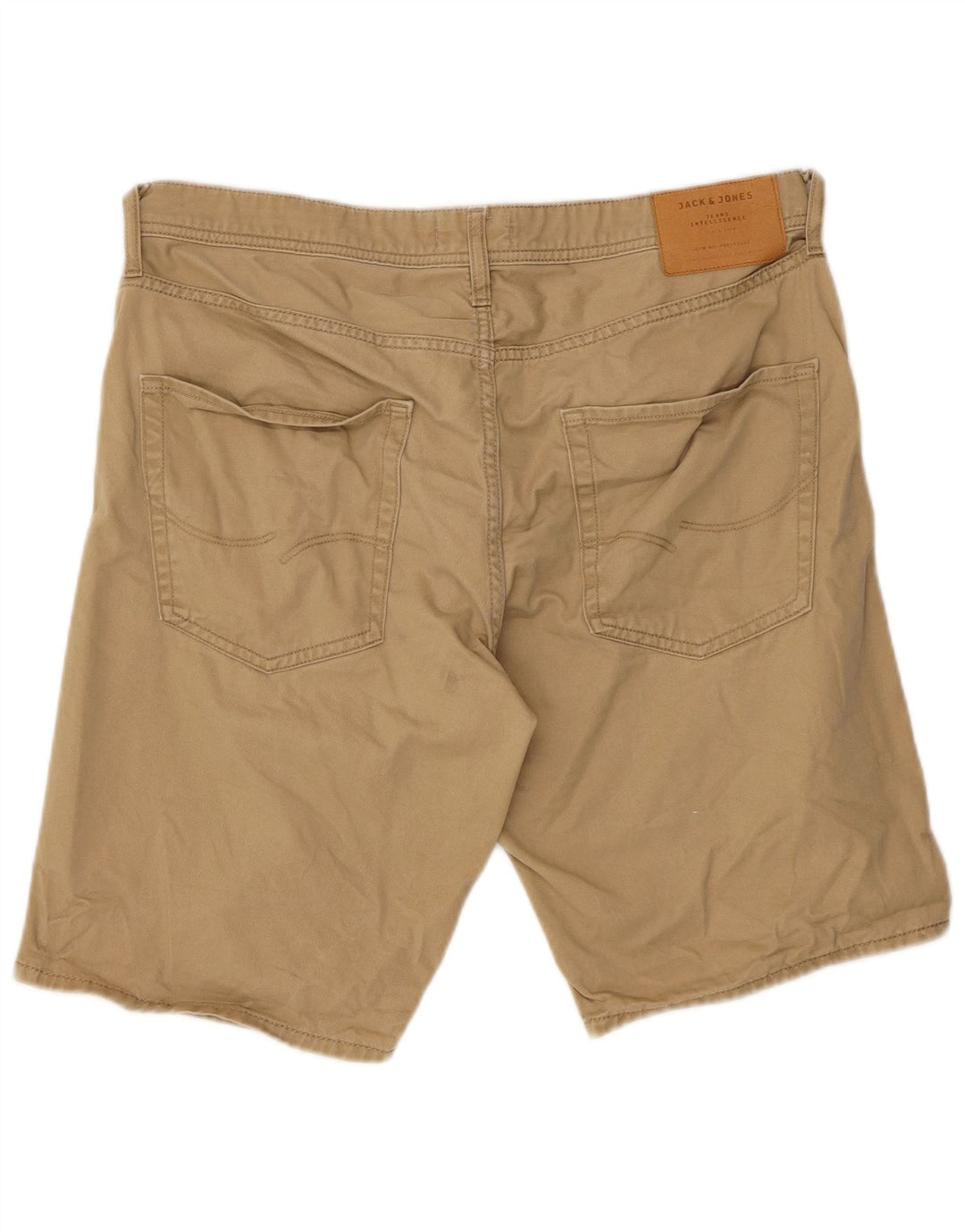 Jack & Jones Short décontracté pour homme Large W36 en coton beige