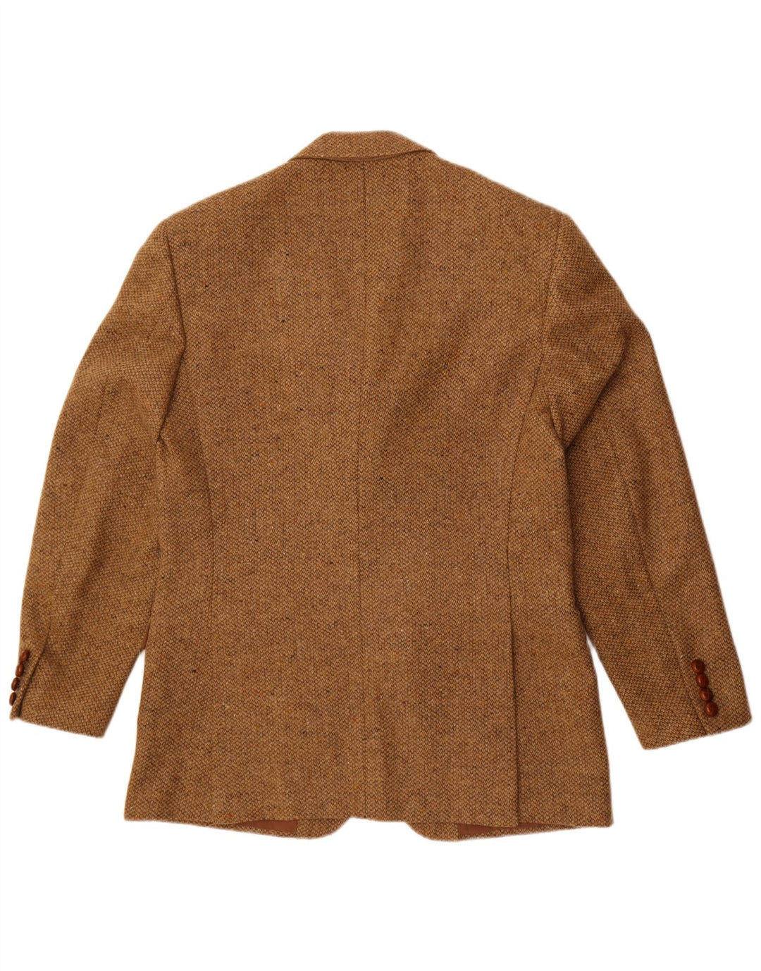 Norton & Wilson Veste blazer à 3 boutons pour homme IT 50 Grande laine marron