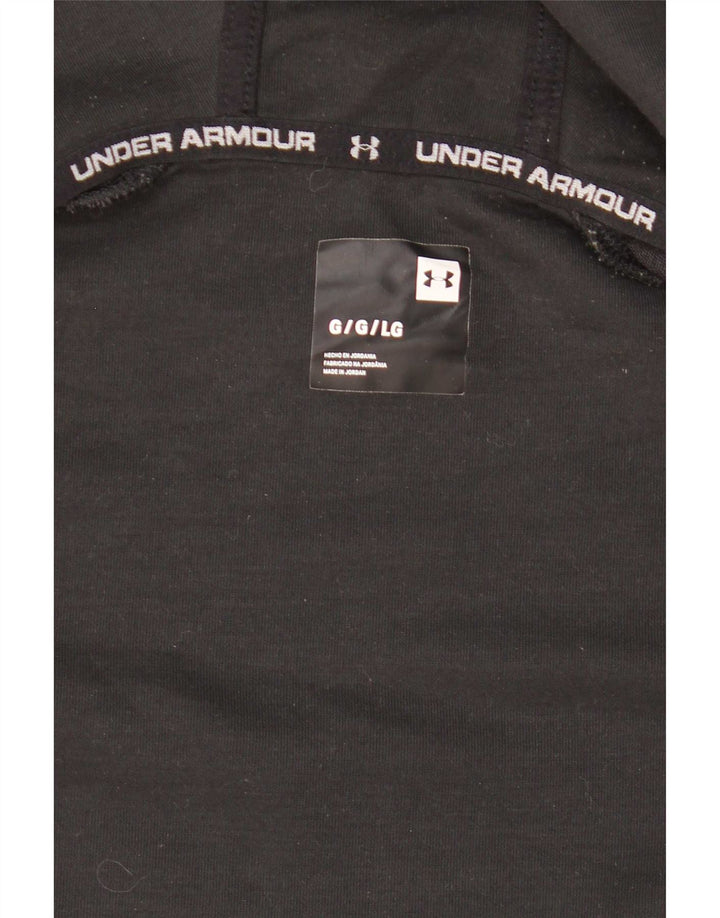 Under Armour Sweat à capuche zippé pour homme, grand noir