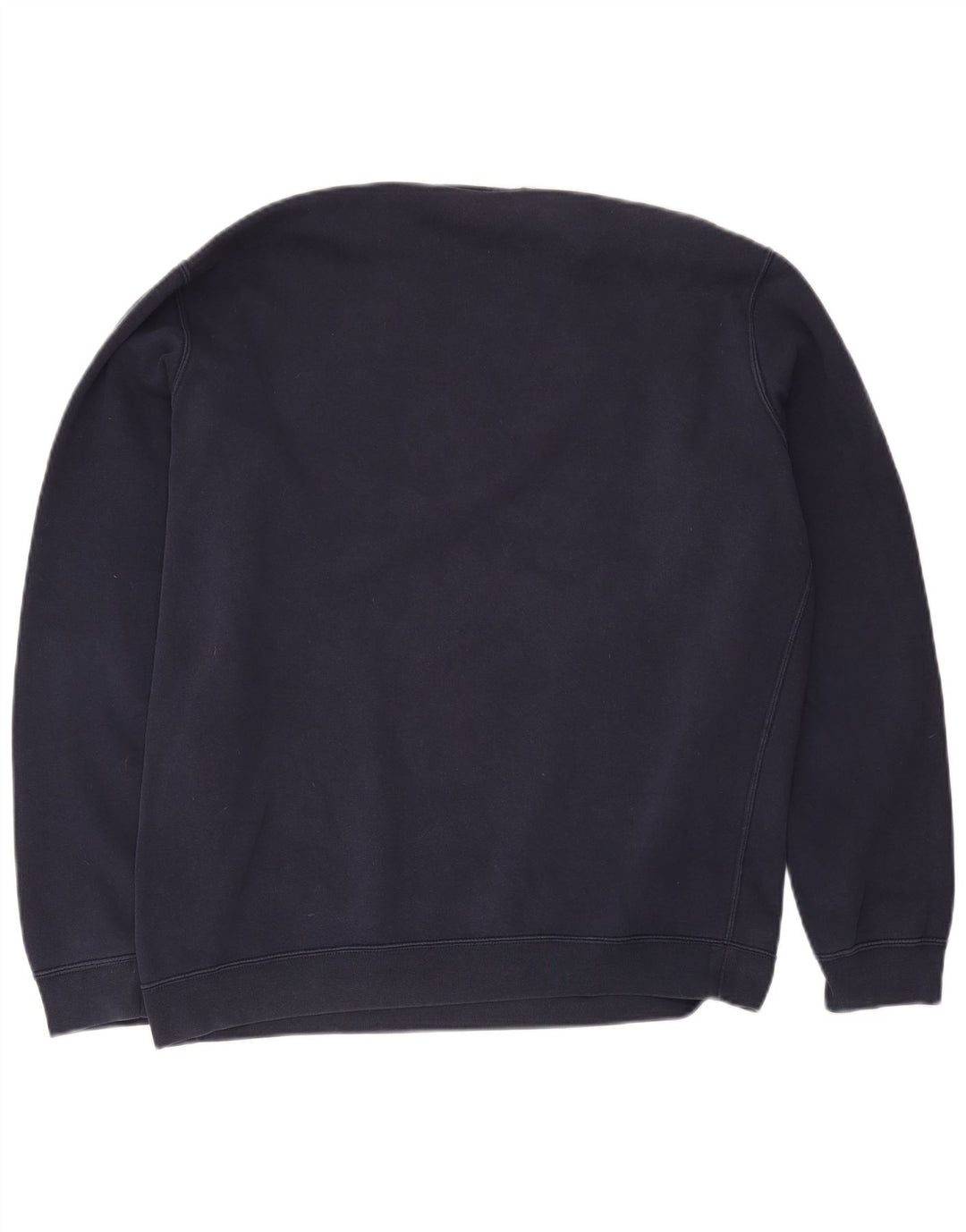 Nike Sweat-shirt pour homme en coton bleu marine Taille L