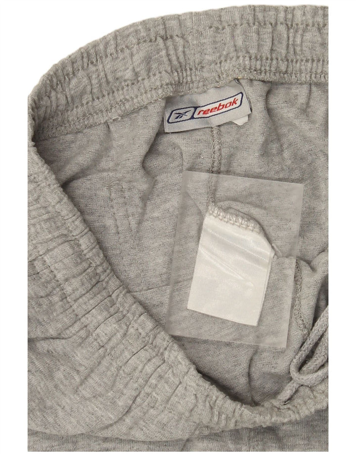 Reebok Pantalon De Survêtement Homme Small Gris Moucheté Coton