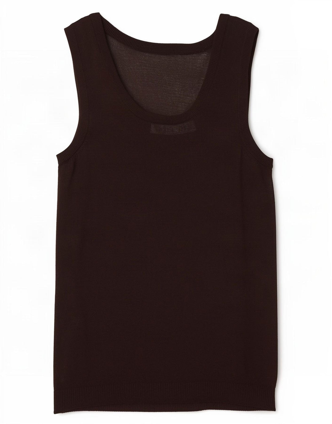 Zara Femme Débardeur UK 8 Small Marron Viscose
