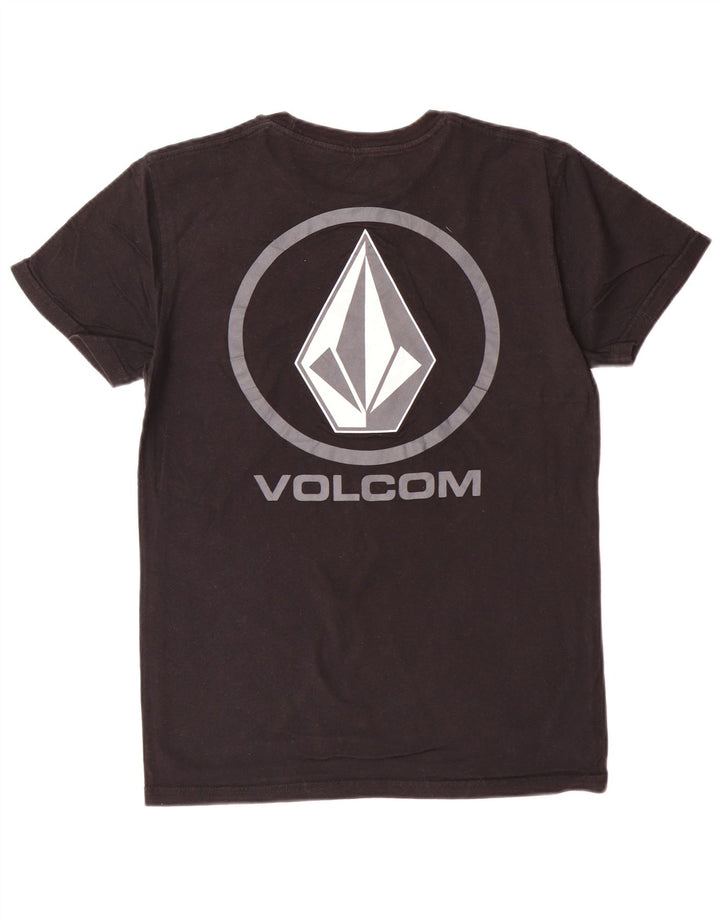 VOLCOM T-Shirt Graphique Homme Petit Noir Coton