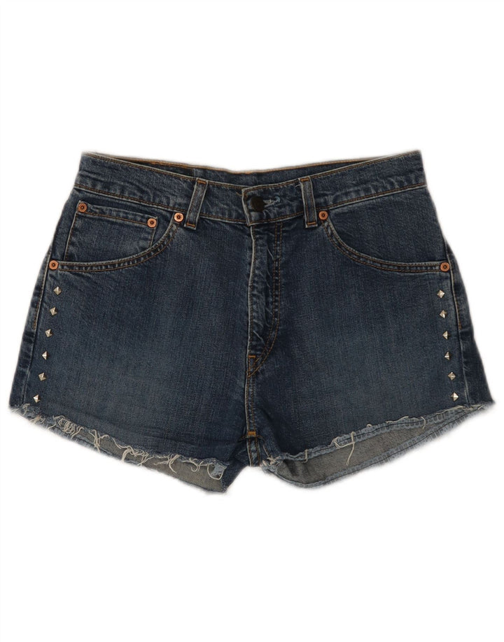 Levi's Short en Jean 525 Femme W30 Bleu Moyen Coton