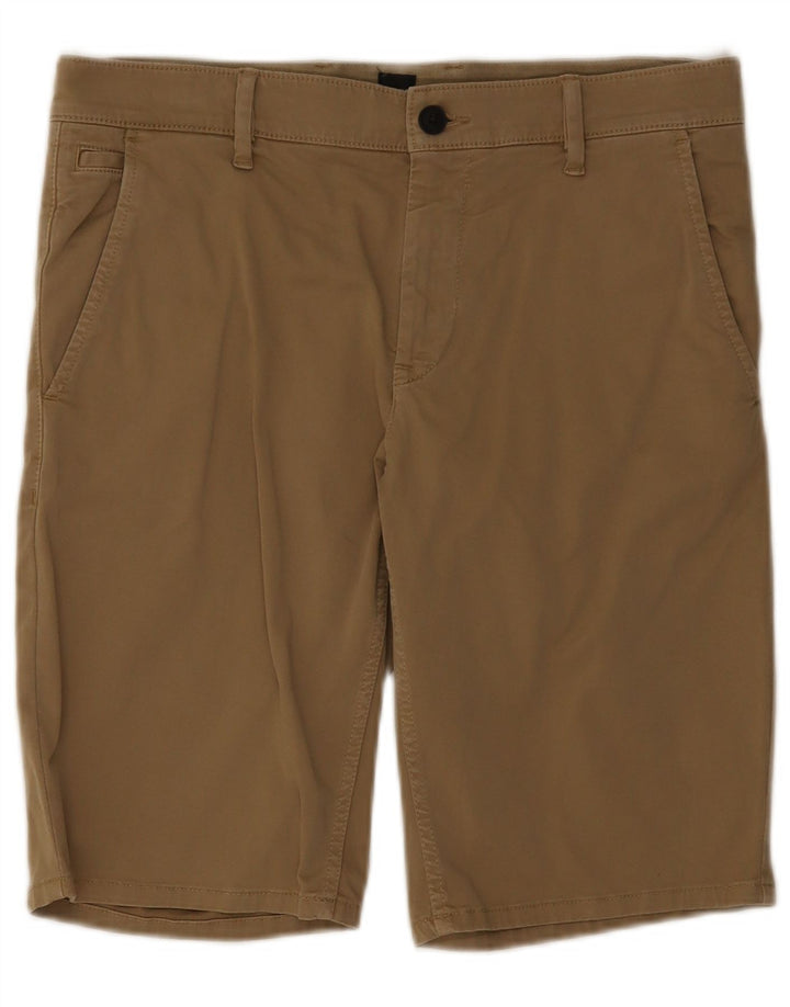 Hugo Boss Short chino W32 en coton marron moyen pour homme