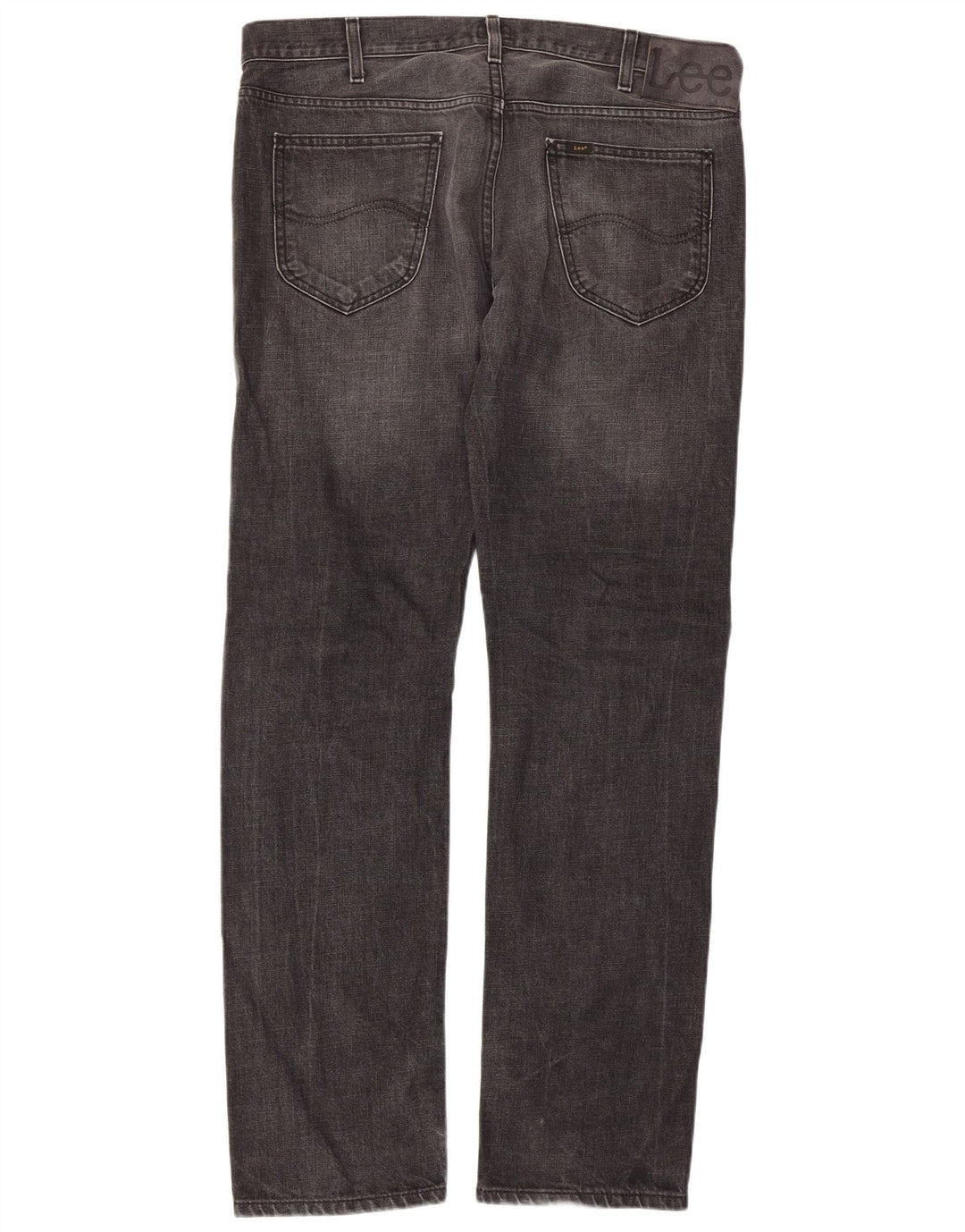 Lee Jean droit Daren W36 L34 homme gris coton