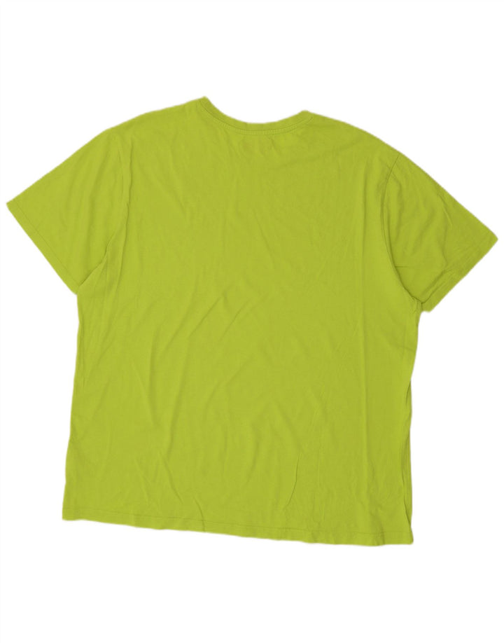 Kappa T-Shirt Homme Top 2XL Vert Coton