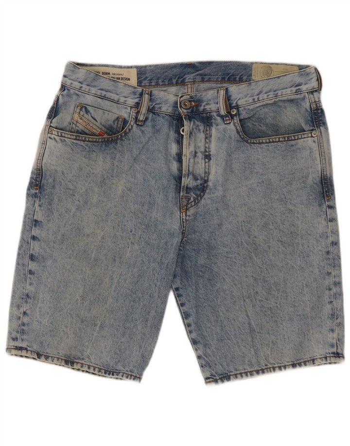 Diesel Short D-Mirk Slim Denim W32 Homme Bleu Moyen Coton