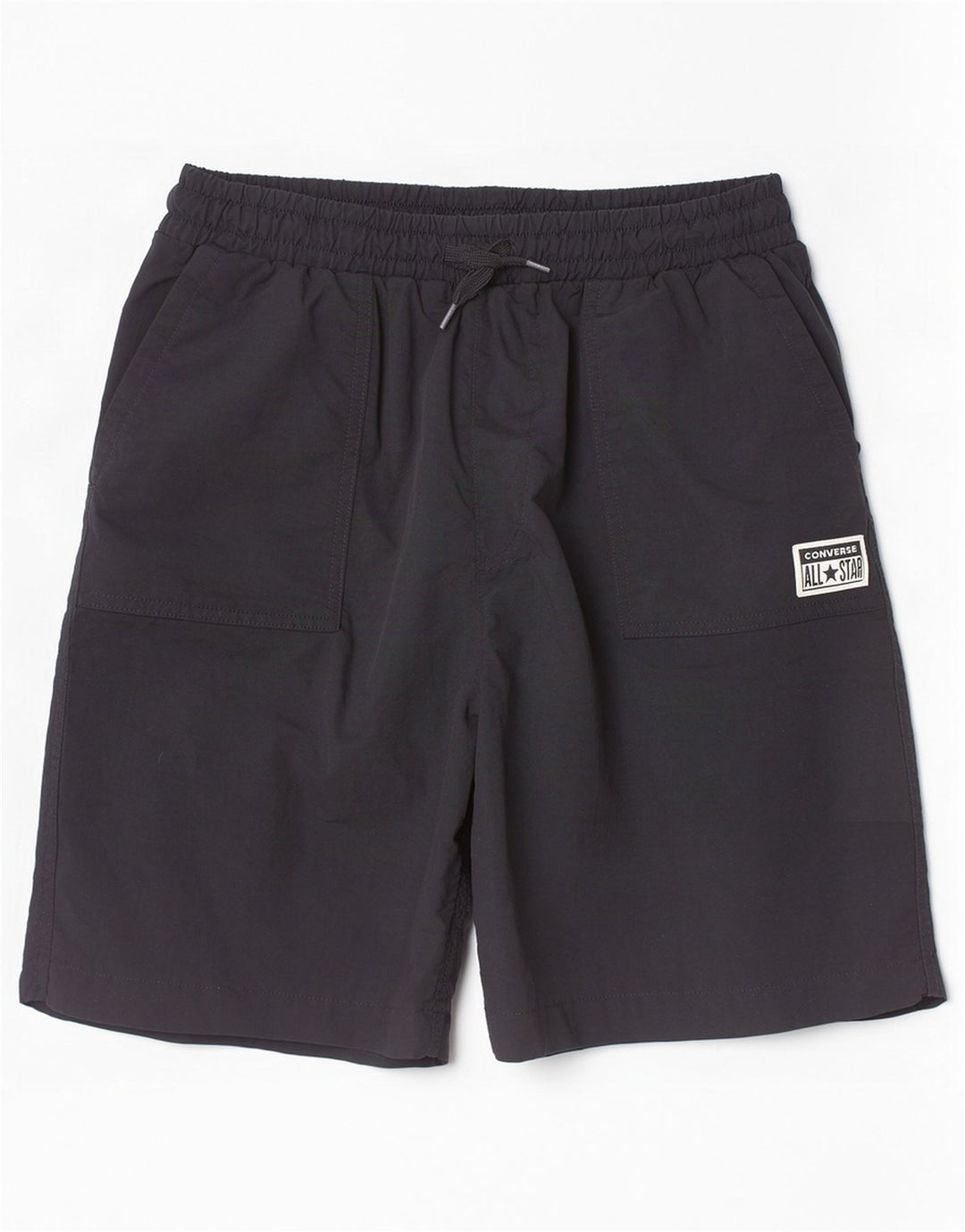 Converse Short de sport garçon 13-14 ans XL Noir Polyester