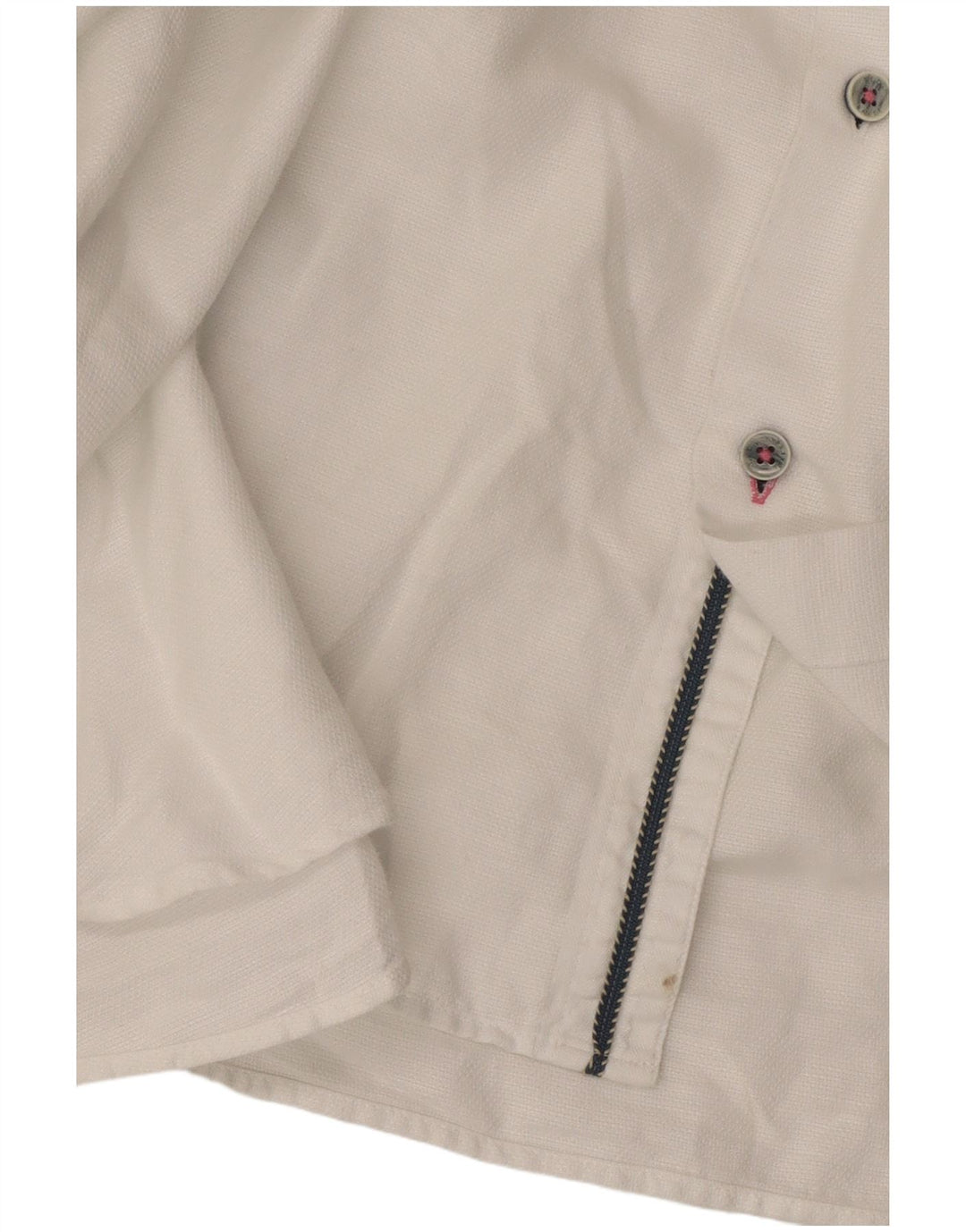 Ted Baker Chemise à manches courtes pour homme Taille 5 XL Coton blanc