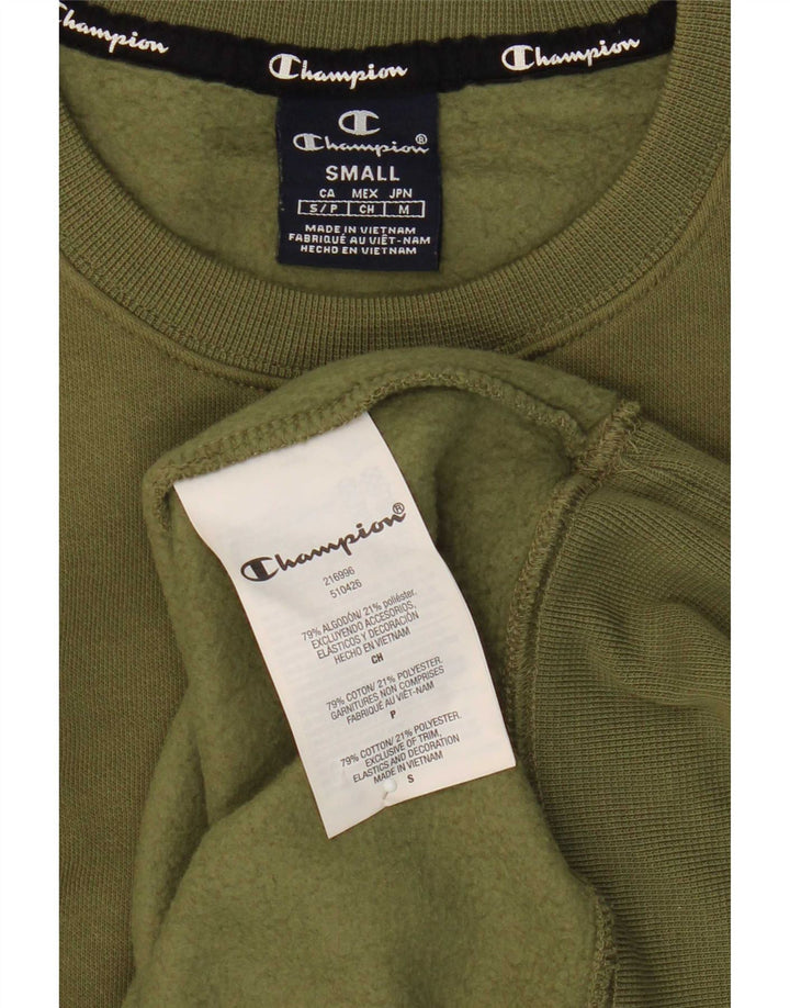 Champion Sweat-Shirt Homme Petit Kaki Coton