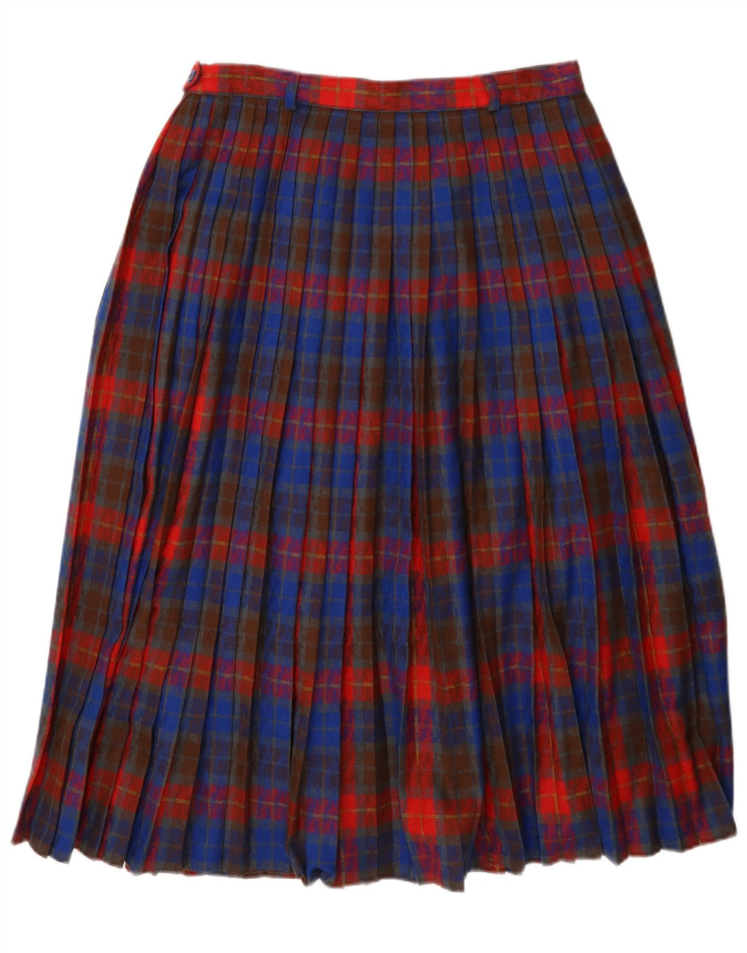Basler Jupe plissée taille haute pour femme EU 40 Medium W27 Plaid multicolore