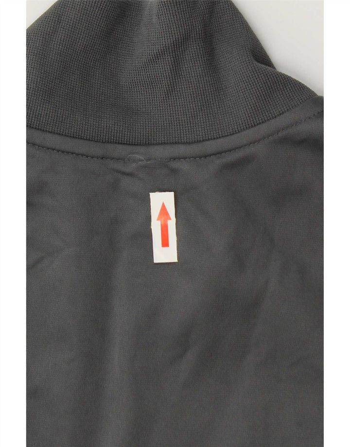 Adidas Veste de survêtement graphique pour homme Gris moyen Polyester