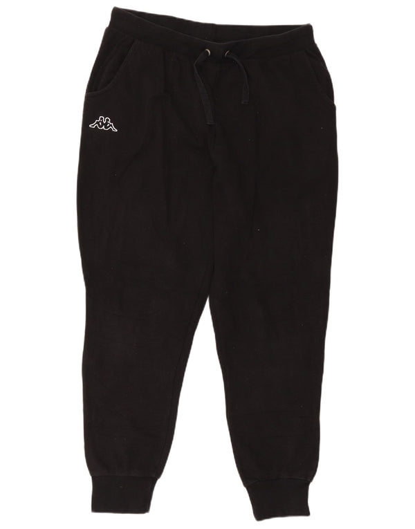 Kappa Pantalon de Survêtement Homme Joggers Large Noir Coton