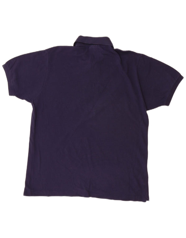 Lacoste Polo coupe classique pour homme Taille 7 2XL Bleu marine Coton