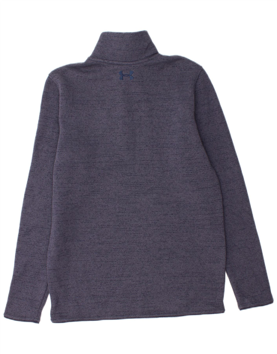 Under Armour Sweat-shirt à col boutonné pour homme Petit Violet Polyester