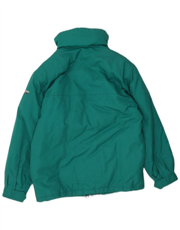 Fila Veste matelassée à capuche pour hommes IT 46 Small Vert Polyester