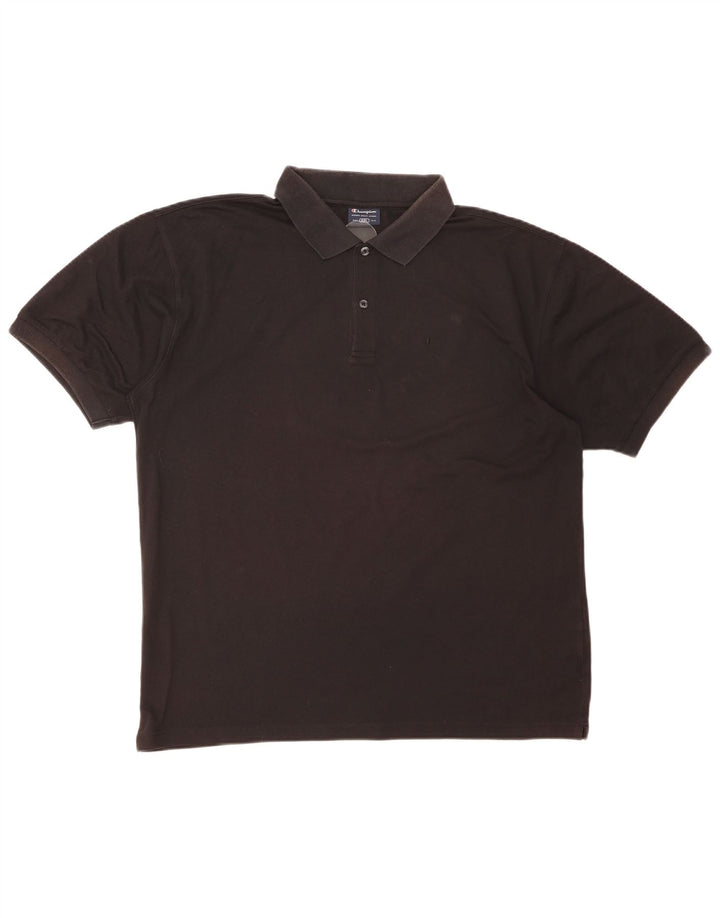 Champion Polo Homme 2XL Noir Coton