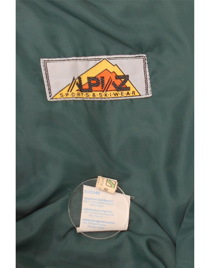 veste de ski homme vintage UK 42 XL Polyester rouge