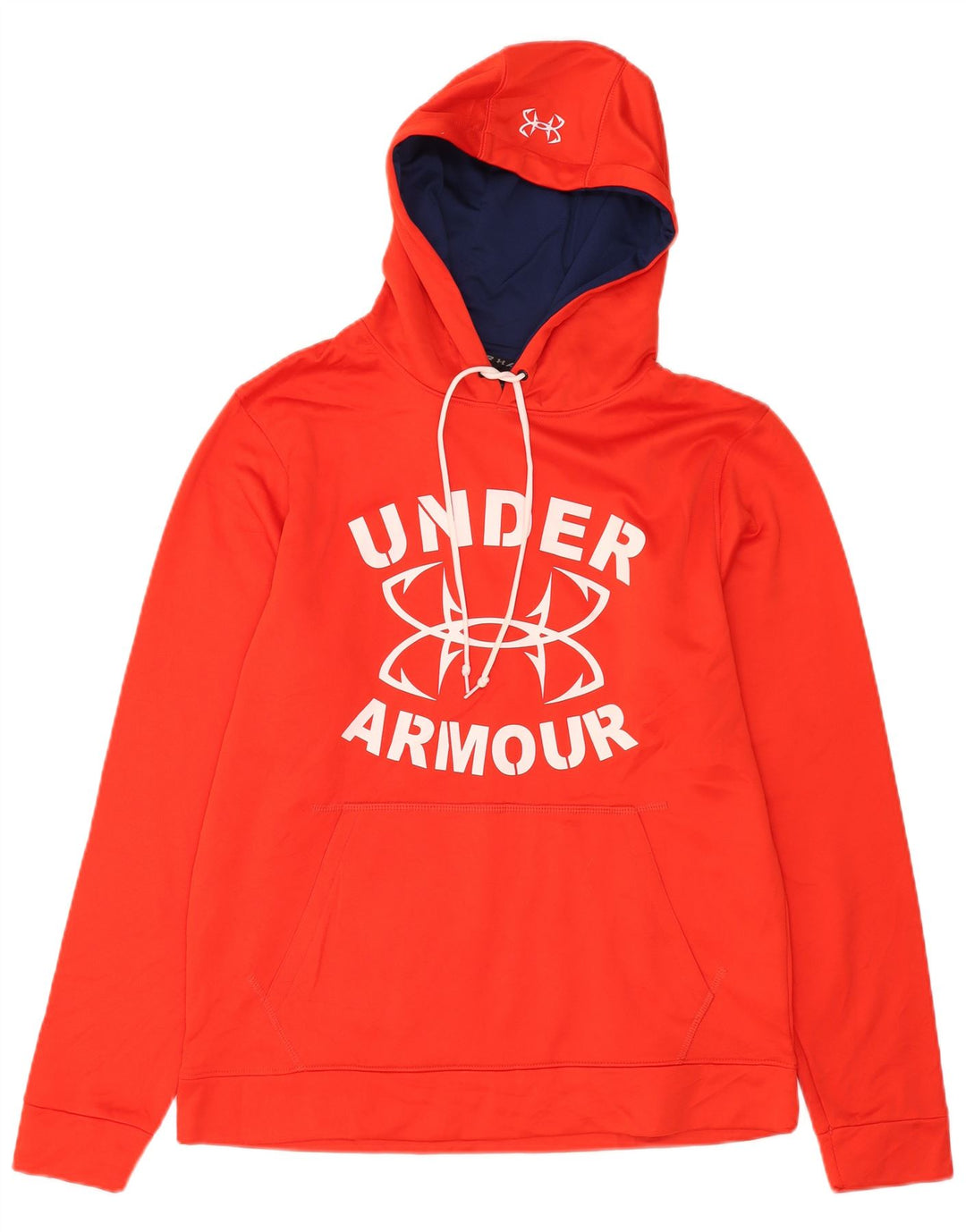 Under Armour Pull à capuche graphique pour homme Large Rouge Polyester