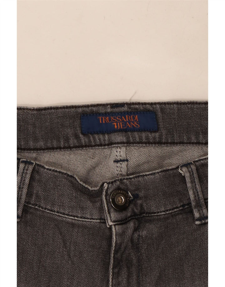 TRUSSARDI Jean Droit W30 L27 Homme Gris