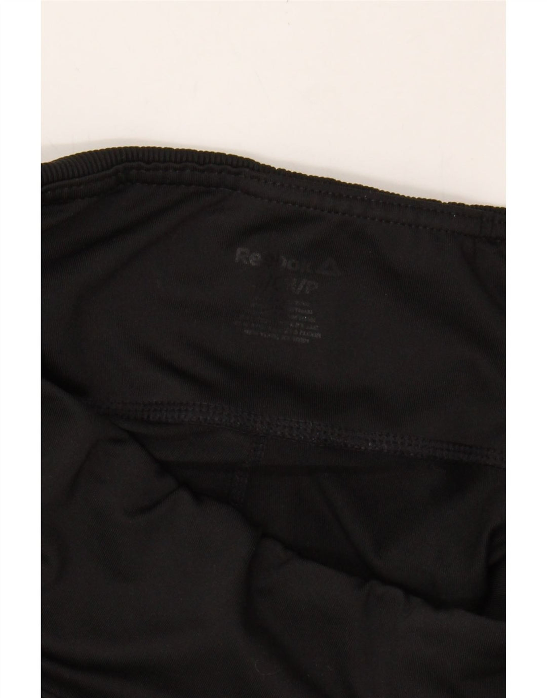 REEBOK Womens Leggings UK 10 Small  Black Vintage Reebok and Second-Hand Reebok from Messina Hembry 