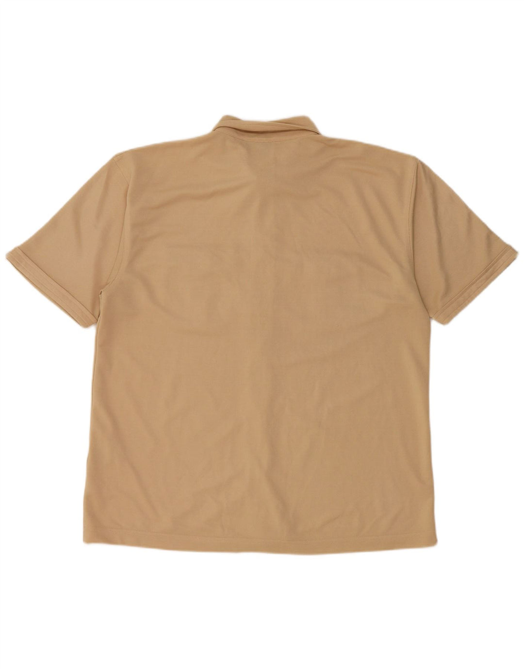 Wrangler Chemise à manches courtes pour homme Large Beige Polyester